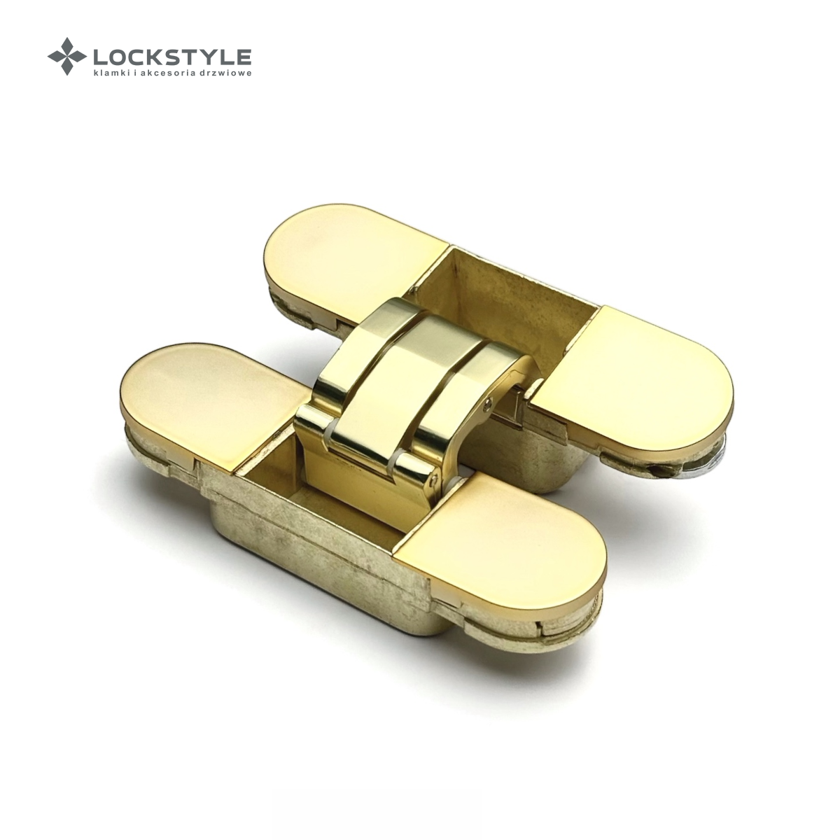 Петля скрытая LOCKSTYLE ECLIPSE 2.0 MATT GOLD (мат золото)