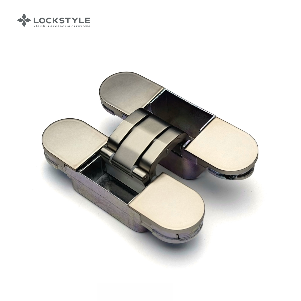 Петля скрытая LOCKSTYLE ECLIPSE 2.0 MATT CHROME (мат хром)