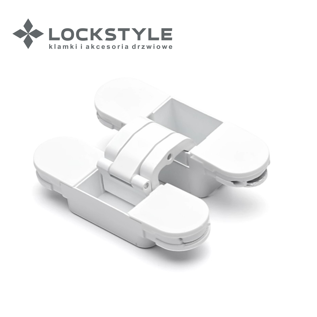 Петля скрытая LOCKSTYLE ECLIPSE 2.0 WHITE (белый)
