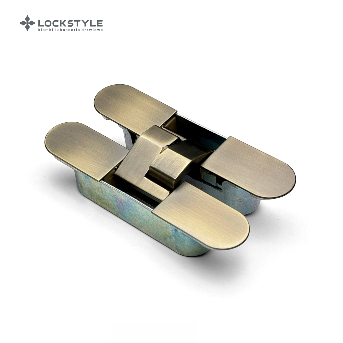 Петля скрытая LOCKSTYLE ECLIPSE 3.0 ANTIQUE BRONZE (бронза)