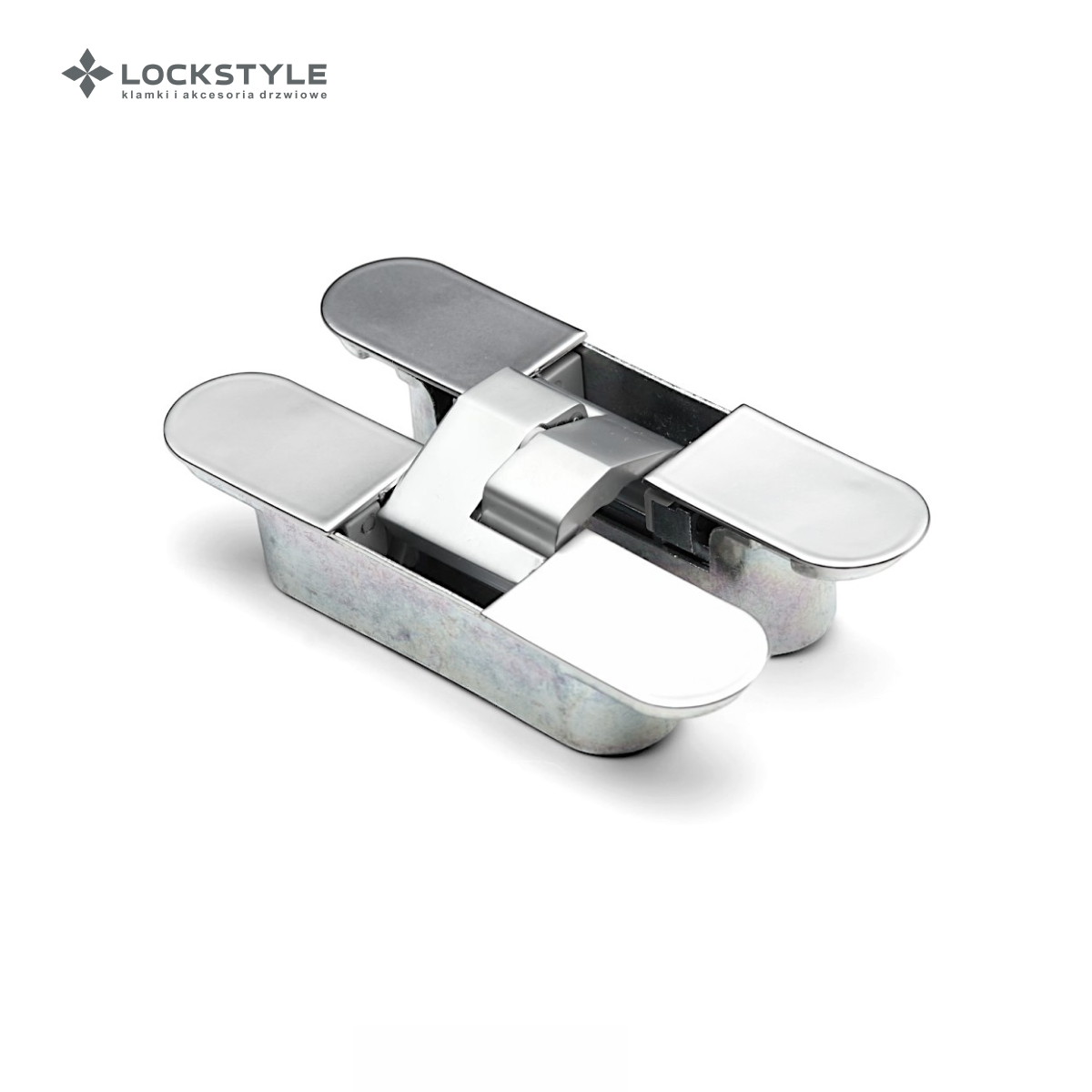 Петля скрытая LOCKSTYLE ECLIPSE 3.0 MATT CHROME (мат хром)