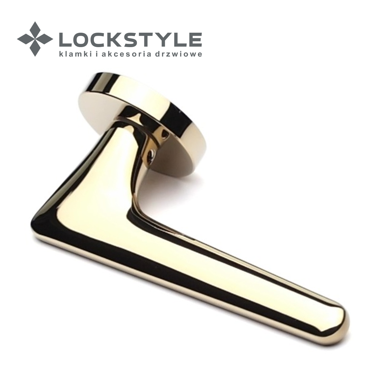 Ручки дверные LOCKSTYLE GIGI ZR GL (глянцевое золото PVD)