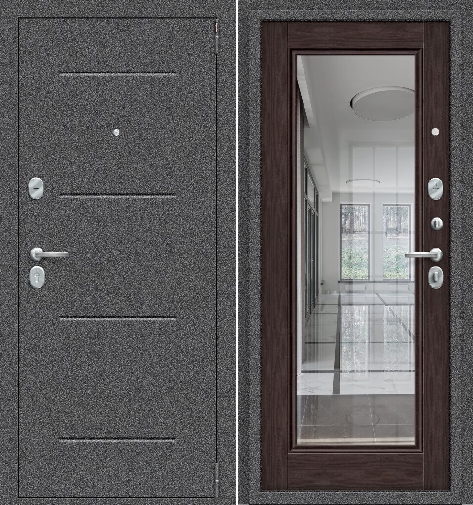 Эльпорта Porta S104.П61 Антик Серебро/ Wenge Veralinga
