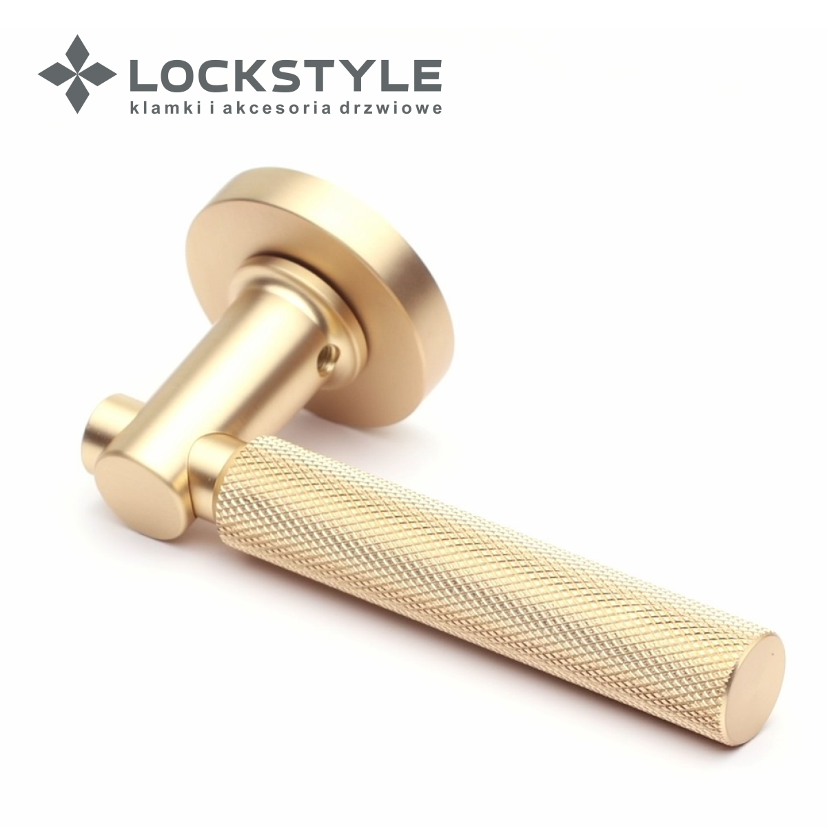 Ручки дверные LOCKSTYLE TROY ZR BB (матовое золото)