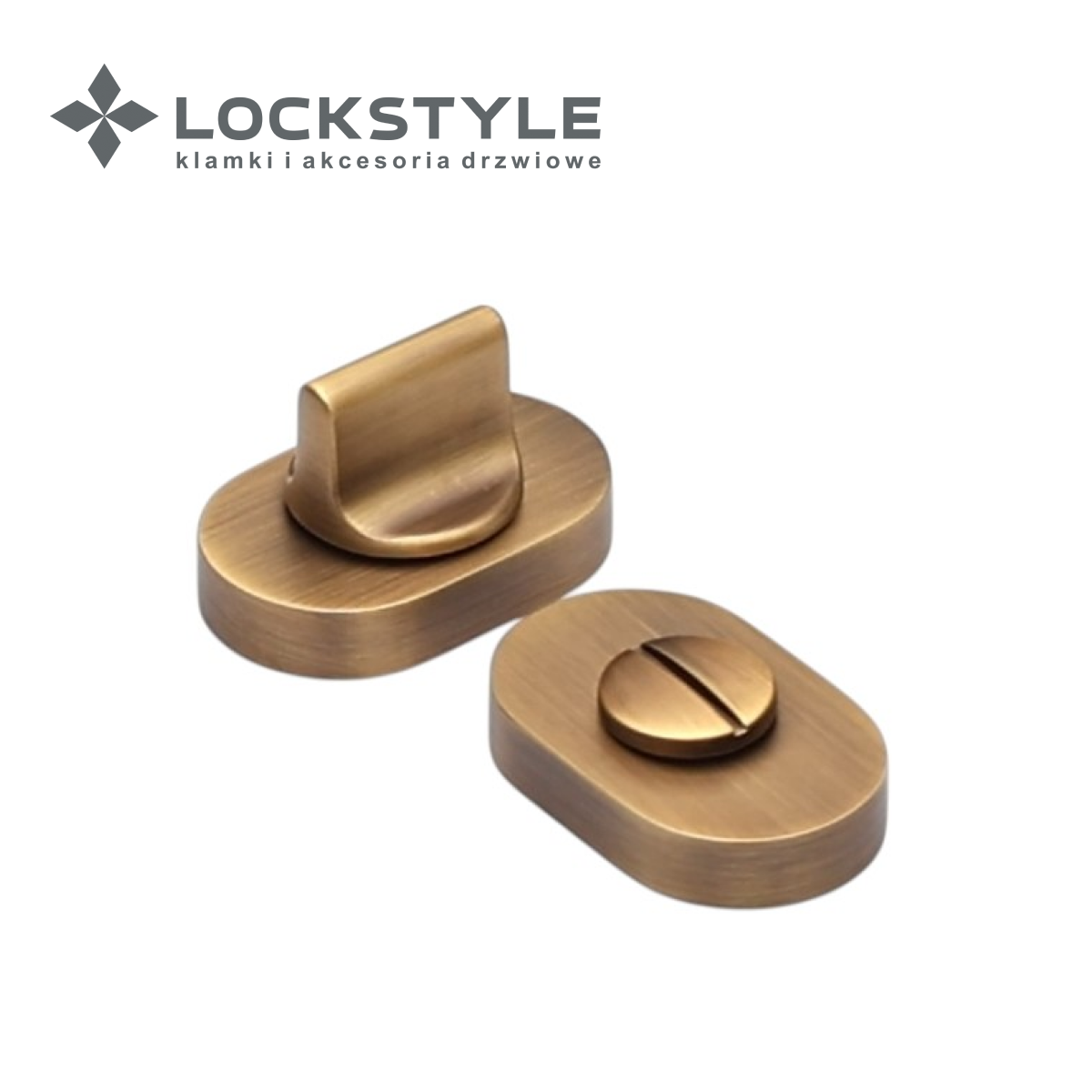 Фиксатор LOCKSTYLE WC MOV MAB (французская бронза)