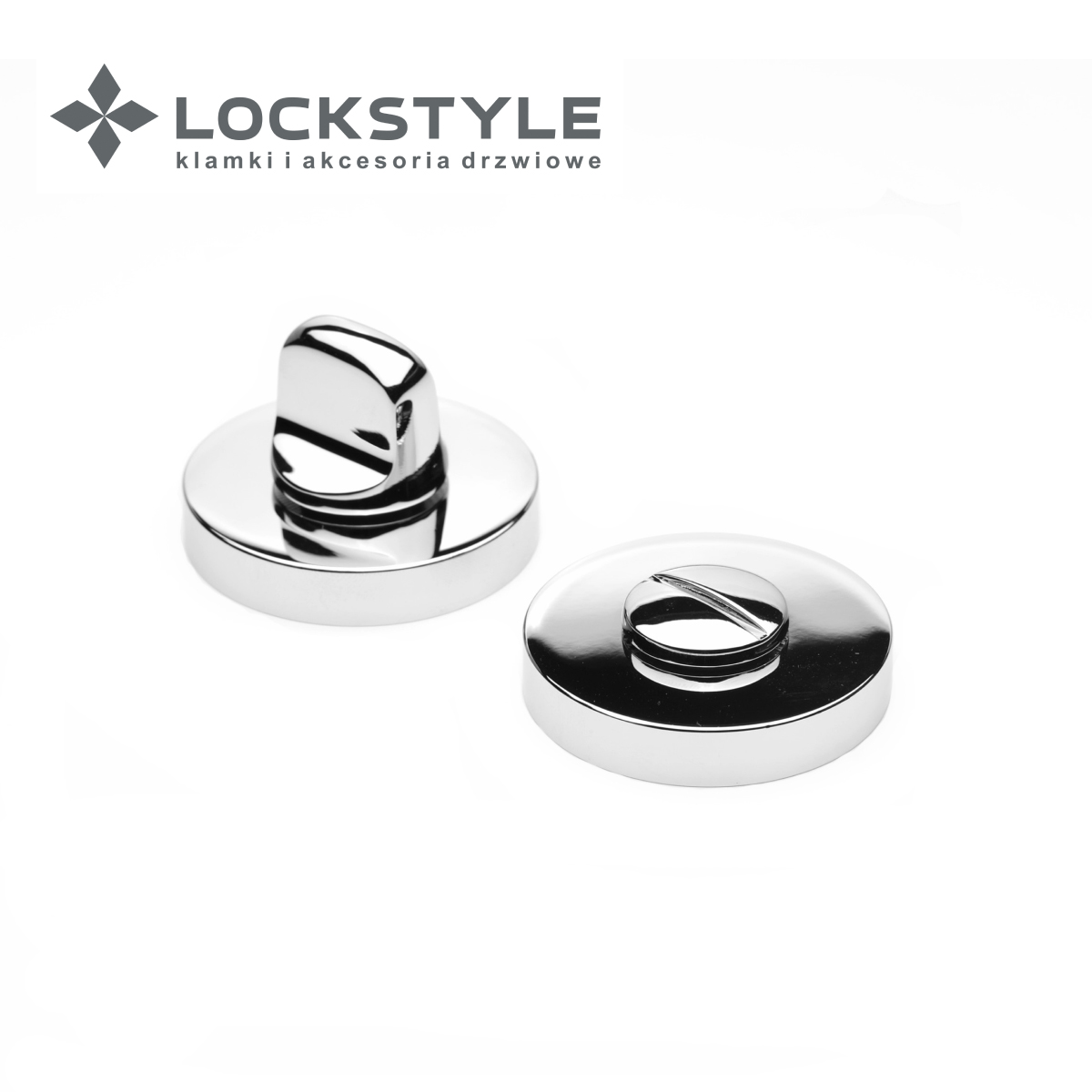 Фиксатор LOCKSTYLE WC ZR CR (глянцевый хром)